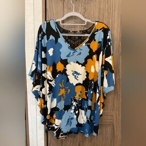 Floral Print Women's Top